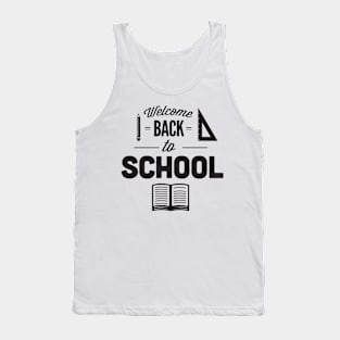 Welcome Back to School Teacher Tank Top